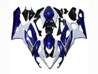 Carrosserie Moto Suzuki GSXR 1000 K5 05-06 - Blanc Bleu