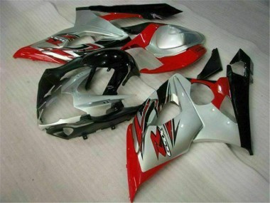 Carrosserie Moto Suzuki GSXR 1000 K5 05-06 - Rouge Blanc