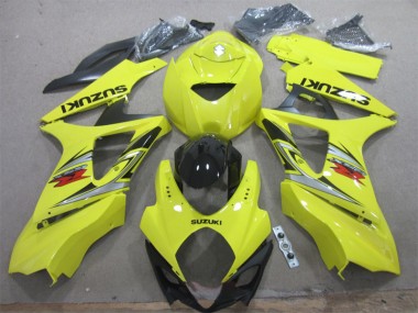 Carrosserie Moto Suzuki GSXR 1000 K7 07-08 - Jaune Noir