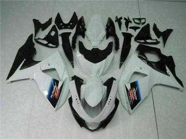 Carrosserie Moto Suzuki GSXR 1000 K9 09-16 - Blanc Noir