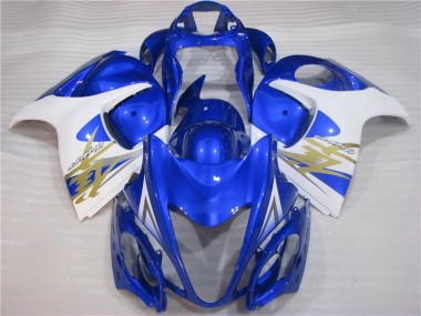 Carrosserie Moto Suzuki GSXR 1300 Hayabusa 08-19 - Bleu Blanc