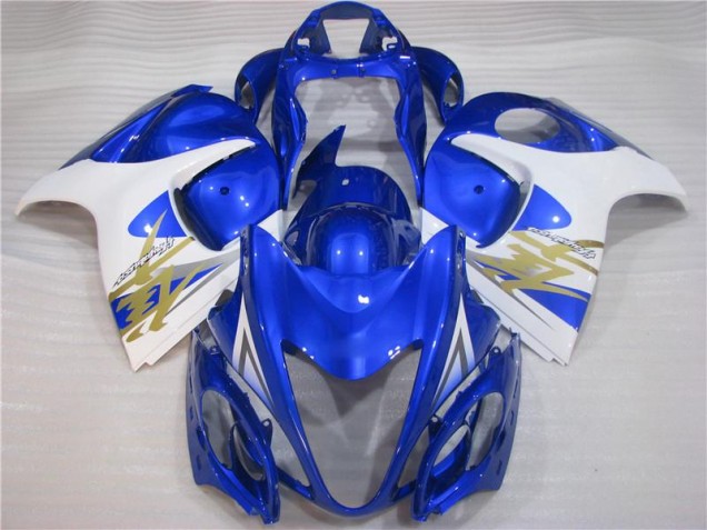 Carrosserie Moto Suzuki GSXR 1300 Hayabusa 08-19 - Bleu Blanc Carrosserie Moto Suzuki GSXR 1300 Hayabusa 08-19 - Bleu Blanc