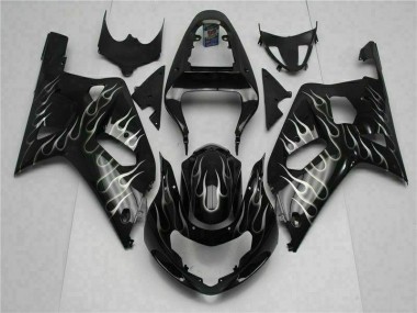 Carrosserie Moto Suzuki GSXR 600 / 750 K1 K2 K3 01-03 - Noir