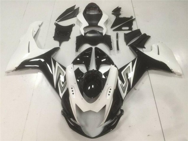 Carrosserie Moto Suzuki GSXR 600 / 750 K11 11-24 - Noir Blanc Carrosserie Moto Suzuki GSXR 600 / 750 K11 11-24 - Noir Blanc