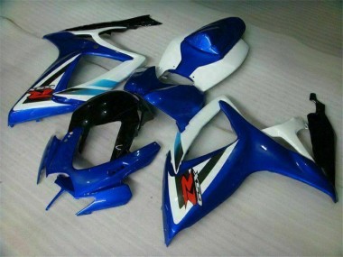 Carrosserie Moto Suzuki GSXR 600 / 750 K6 06-07 - Bleu Blanc