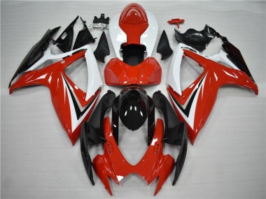 Carrosserie Moto Suzuki GSXR 600 / 750 K6 06-07 - Rouge Noir