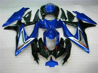 Carrosserie Moto Suzuki GSXR 600 / 750 K8 08-10 - Bleu Noir