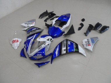 Carrosserie Moto Yamaha R1 09-11 - Bleu Blanc