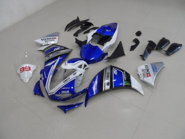 Carrosserie Moto Yamaha R1 09-11 - Bleu Blanc