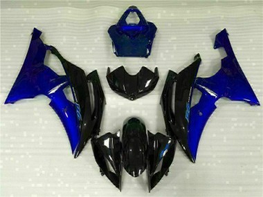 Carrosserie Moto Yamaha R6 08-16 - Bleu Noir