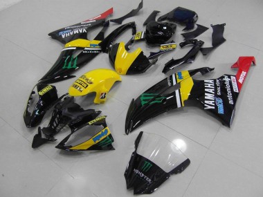 Carrosserie Moto Yamaha R6 08-16 - Jaune Monster