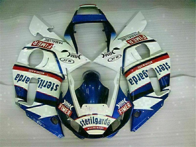 Carrosserie Moto Yamaha R6 98-02 - Bleu Blanc
