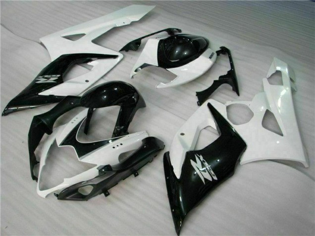 Carrosserie Moto Suzuki GSXR 1000 K5 05-06 - Blanc Noir Carrosserie Moto Suzuki GSXR 1000 K5 05-06 - Blanc Noir
