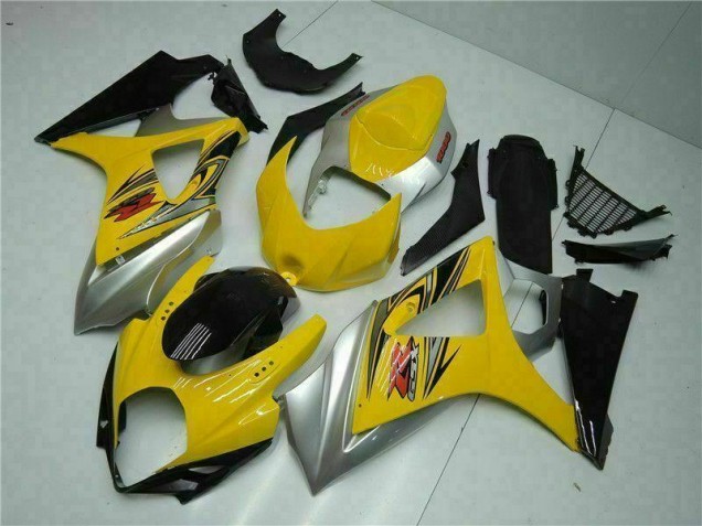 Carrosserie Moto Suzuki GSXR 1000 K7 07-08 - Jaune