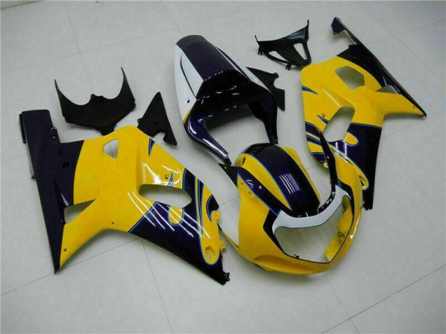 Carrosserie Moto Suzuki GSXR 600 / 750 K1 K2 K3 01-03 - Jaune Carrosserie Moto Suzuki GSXR 600 / 750 K1 K2 K3 01-03 - Jaune