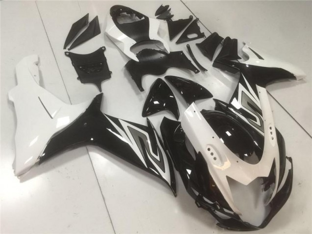 Carrosserie Moto Suzuki GSXR 600 / 750 K11 11-24 - Noir Blanc Carrosserie Moto Suzuki GSXR 600 / 750 K11 11-24 - Noir Blanc