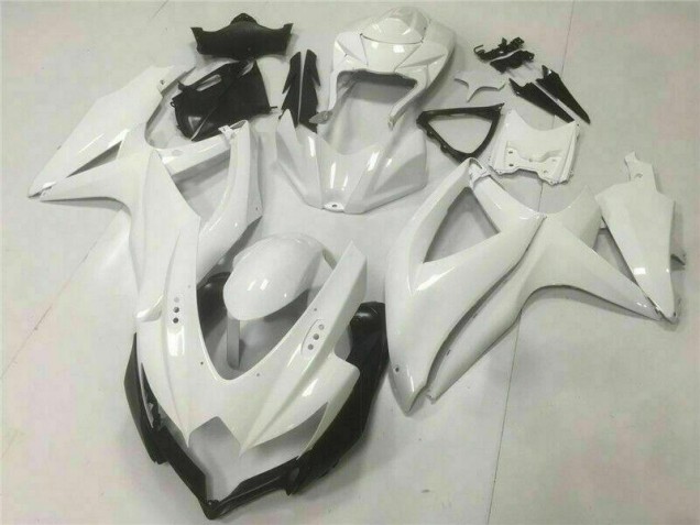 Carrosserie Moto Suzuki GSXR 600 / 750 K8 08-10 - Blanc Carrosserie Moto Suzuki GSXR 600 / 750 K8 08-10 - Blanc