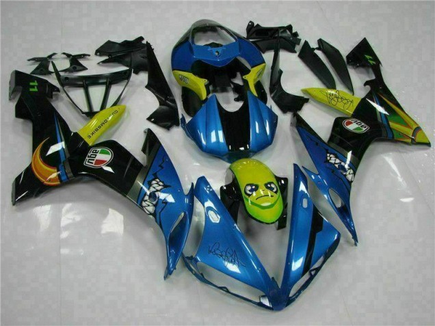 Carrosserie Moto Yamaha R1 04-06 - Bleu Carrosserie Moto Yamaha R1 04-06 - Bleu