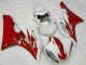 Carrosserie Moto Yamaha R6 06-07 - Rouge Blanc Carrosserie Moto Yamaha R6 06-07 - Rouge Blanc