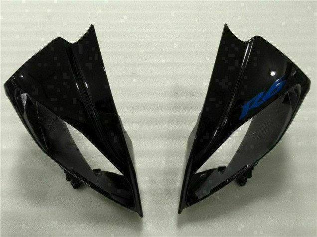 Carrosserie Moto Yamaha R6 08-16 - Bleu Noir Carrosserie Moto Yamaha R6 08-16 - Bleu Noir