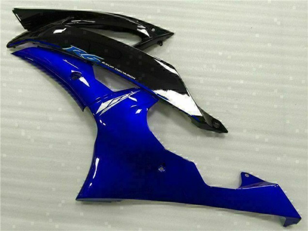 Carrosserie Moto Yamaha R6 08-16 - Bleu Noir Carrosserie Moto Yamaha R6 08-16 - Bleu Noir
