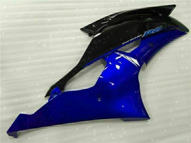 Carrosserie Moto Yamaha R6 08-16 - Bleu Noir Carrosserie Moto Yamaha R6 08-16 - Bleu Noir