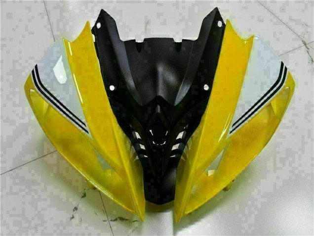 Carrosserie Moto Yamaha R6 08-16 - Jaune Noir Carrosserie Moto Yamaha R6 08-16 - Jaune Noir