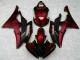 Carrosserie Moto Yamaha R6 08-16 - Rouge Noir Carrosserie Moto Yamaha R6 08-16 - Rouge Noir