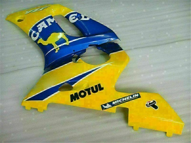 Carrosserie Moto Yamaha R6 98-02 - Jaune Bleu Carrosserie Moto Yamaha R6 98-02 - Jaune Bleu