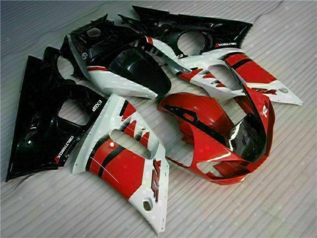 Carrosserie Moto Yamaha R6 98-02 - Rouge Noir Carrosserie Moto Yamaha R6 98-02 - Rouge Noir