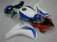 Kit Carénages Motos Complet Honda CBR 1000 RR 08-11 - Blanc Bleu Kit Carénages Motos Complet Honda CBR 1000 RR 08-11 - Blanc Bleu