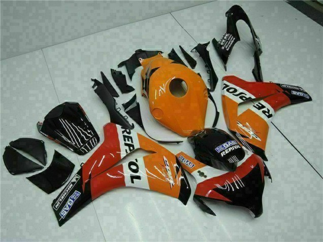 Kit Carénages Motos Complet Honda CBR 1000 RR 08-11 - Orange Repsol