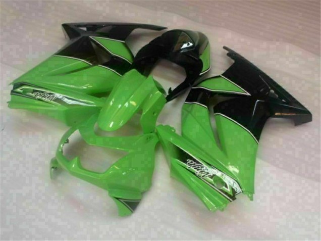 Kit Carénages Motos Complet Kawasaki EX250 08-12 - Vert Noir