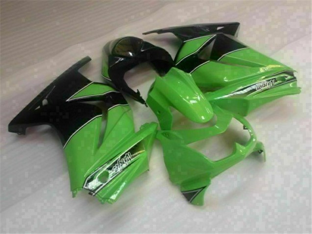 Kit Carénages Motos Complet Kawasaki EX250 08-12 - Vert Noir