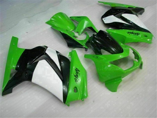 Kit Carénages Motos Complet Kawasaki EX250 08-12 - Vert Noir Ninja Kit Carénages Motos Complet Kawasaki EX250 08-12 - Vert Noir Ninja