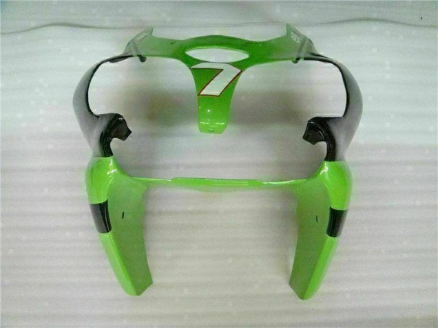 Kit Carénages Motos Complet Kawasaki ZX6R 00-02 - Vert Noir Kit Carénages Motos Complet Kawasaki ZX6R 00-02 - Vert Noir