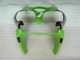 Kit Carénages Motos Complet Kawasaki ZX6R 00-02 - Vert Noir Kit Carénages Motos Complet Kawasaki ZX6R 00-02 - Vert Noir