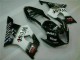 Kit Carénages Motos Complet Suzuki GSXR 1000 K3 03-04 - Blanc Noir