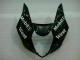 Kit Carénages Motos Complet Suzuki GSXR 1000 K3 03-04 - Blanc Noir