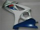 Kit Carénages Motos Complet Suzuki GSXR 1000 K7 07-08 - Bleu Blanc