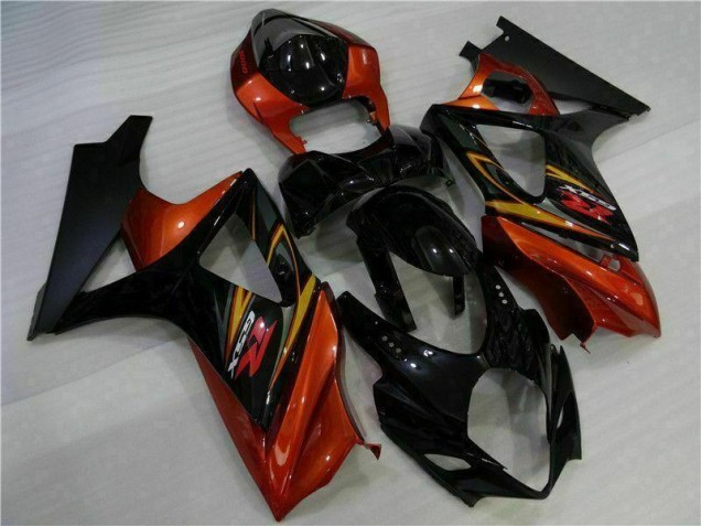 Kit Carénages Motos Complet Suzuki GSXR 1000 K7 07-08 - Noir Kit Carénages Motos Complet Suzuki GSXR 1000 K7 07-08 - Noir