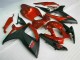 Kit Carénages Motos Complet Suzuki GSXR 600 / 750 K6 06-07 - Rouge Noir Kit Carénages Motos Complet Suzuki GSXR 600 / 750 K6 06-07 - Rouge Noir