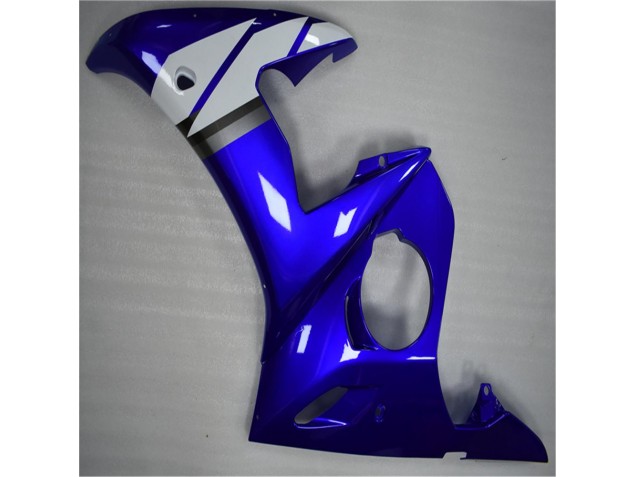 Kit Carénages Motos Complet Yamaha R6 03-05 - Bleu Blanc Kit Carénages Motos Complet Yamaha R6 03-05 - Bleu Blanc