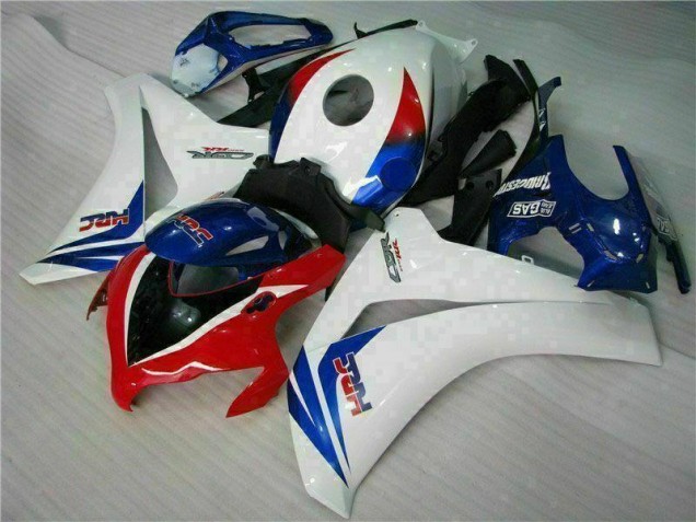Kit Carénages Motos Honda CBR 1000 RR 08-11 - Blanc Bleu Kit Carénages Motos Honda CBR 1000 RR 08-11 - Blanc Bleu