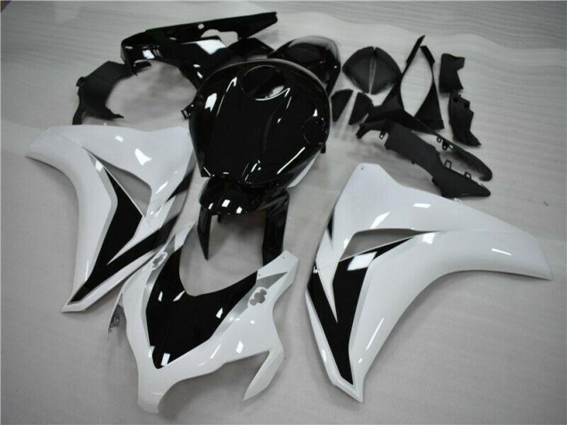 Kit Carénages Motos Honda CBR 1000 RR 08-11 - Blanc Noir Kit Carénages Motos Honda CBR 1000 RR 08-11 - Blanc Noir