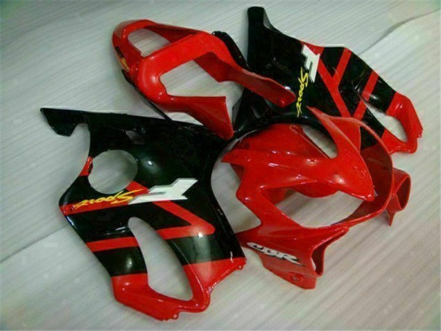 Kit Carénages Motos Honda CBR 600 F4i 01-03 - Rouge Noir Kit Carénages Motos Honda CBR 600 F4i 01-03 - Rouge Noir