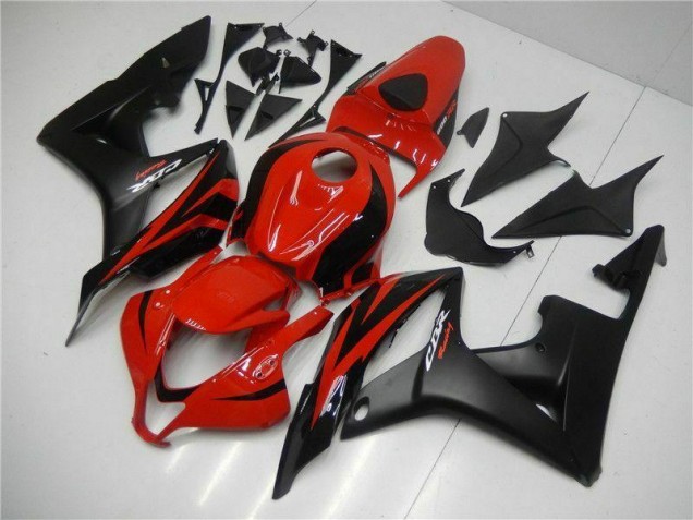 Kit Carénages Motos Honda CBR 600 RR 07-08 - Noir Rouge Kit Carénages Motos Honda CBR 600 RR 07-08 - Noir Rouge