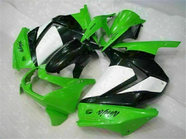 Kit Carénages Motos Kawasaki EX250 08-12 - Vert Noir Ninja Kit Carénages Motos Kawasaki EX250 08-12 - Vert Noir Ninja