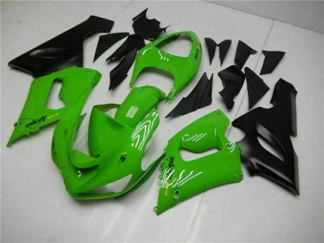 Kit Carénages Motos Kawasaki ZX6R 05-06 - Vert Kit Carénages Motos Kawasaki ZX6R 05-06 - Vert