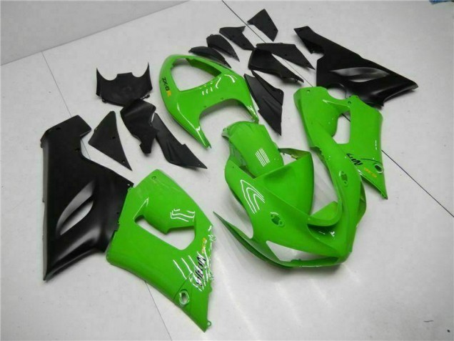 Kit Carénages Motos Kawasaki ZX6R 05-06 - Vert Kit Carénages Motos Kawasaki ZX6R 05-06 - Vert